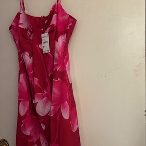 Nordstrom Pink Floral A-Line Sundress